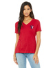 RED FRIDAY - Bella + Canvas Ladies' Relaxed Jersey V-Neck T-Shirt